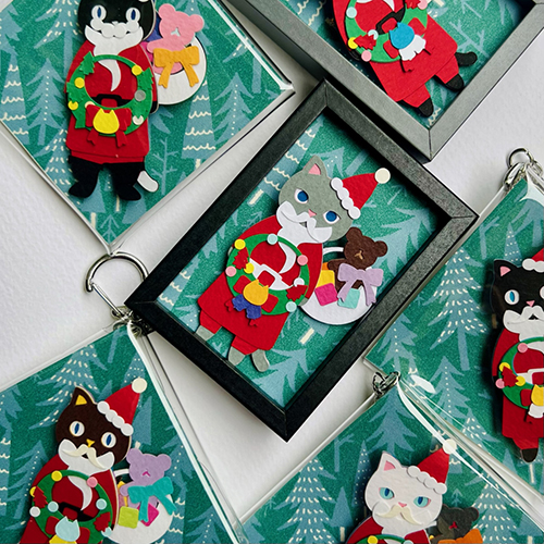 調布PARCO「ねこサンタを作ろう！ワークショップ」イメージ2