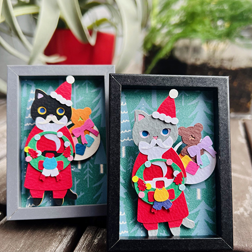 調布PARCO「ねこサンタを作ろう！ワークショップ」イメージ