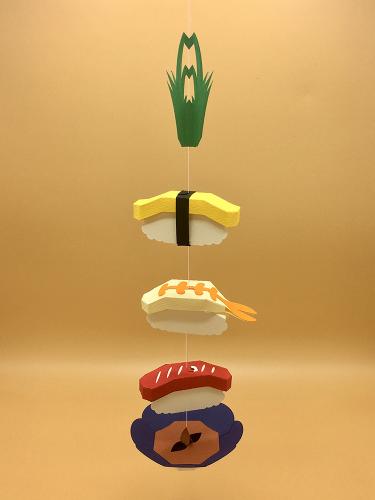ハラペコペパモ　寿司三貫セット