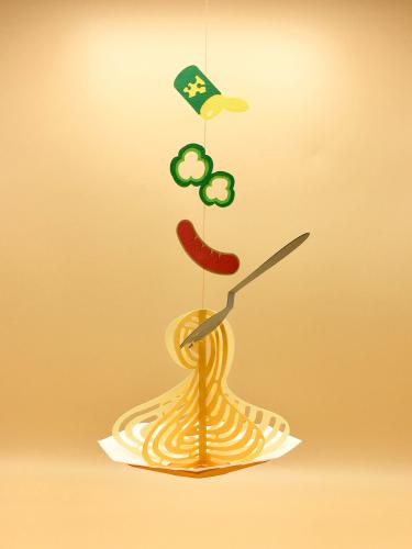 ハラペコペパモ　ナポリタン